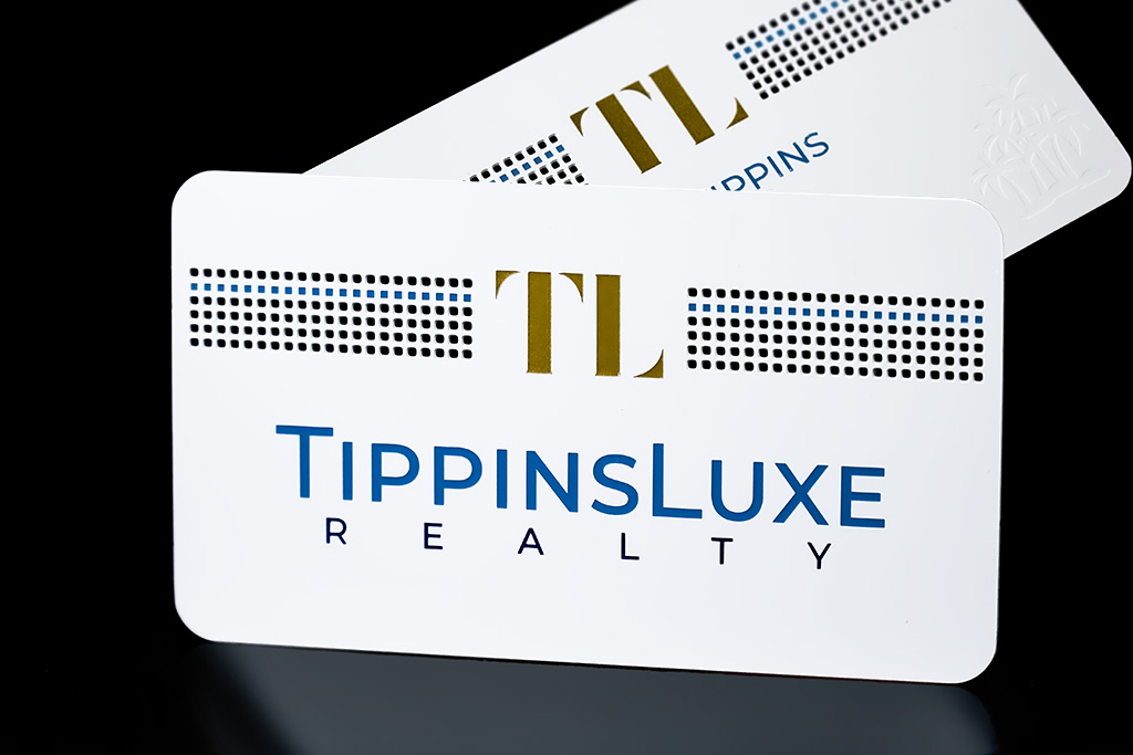 White Metal Business Cards 2