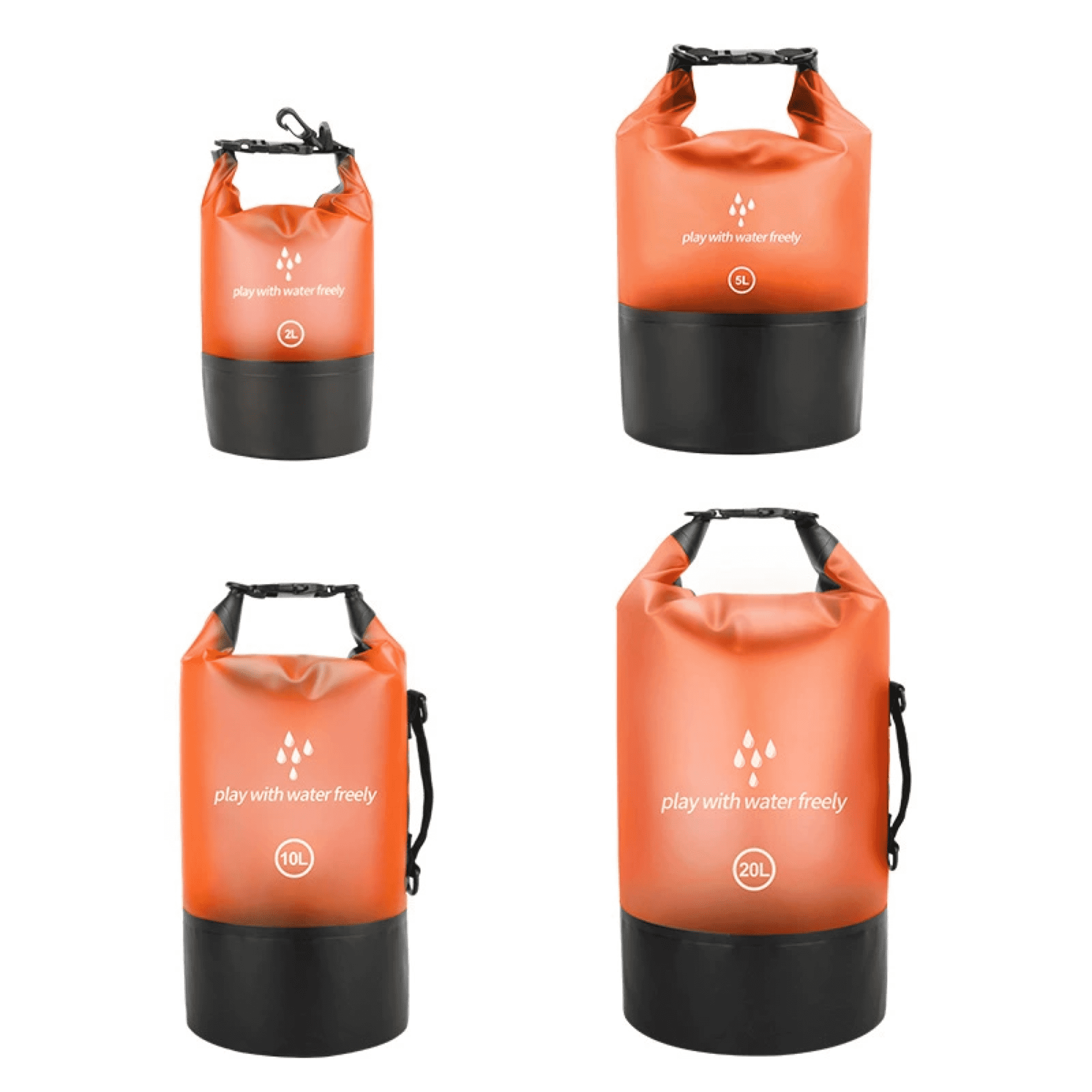 Waterproof Roll Top Lightweight Dry Storage Bag 6