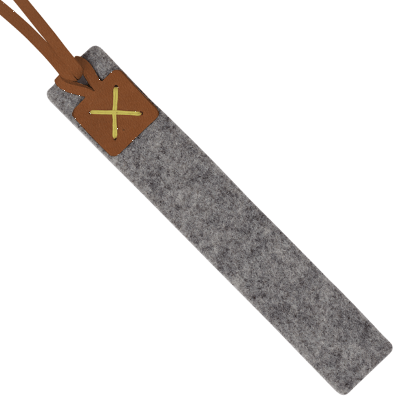 Beech Felt Tasseled Bookmark 113