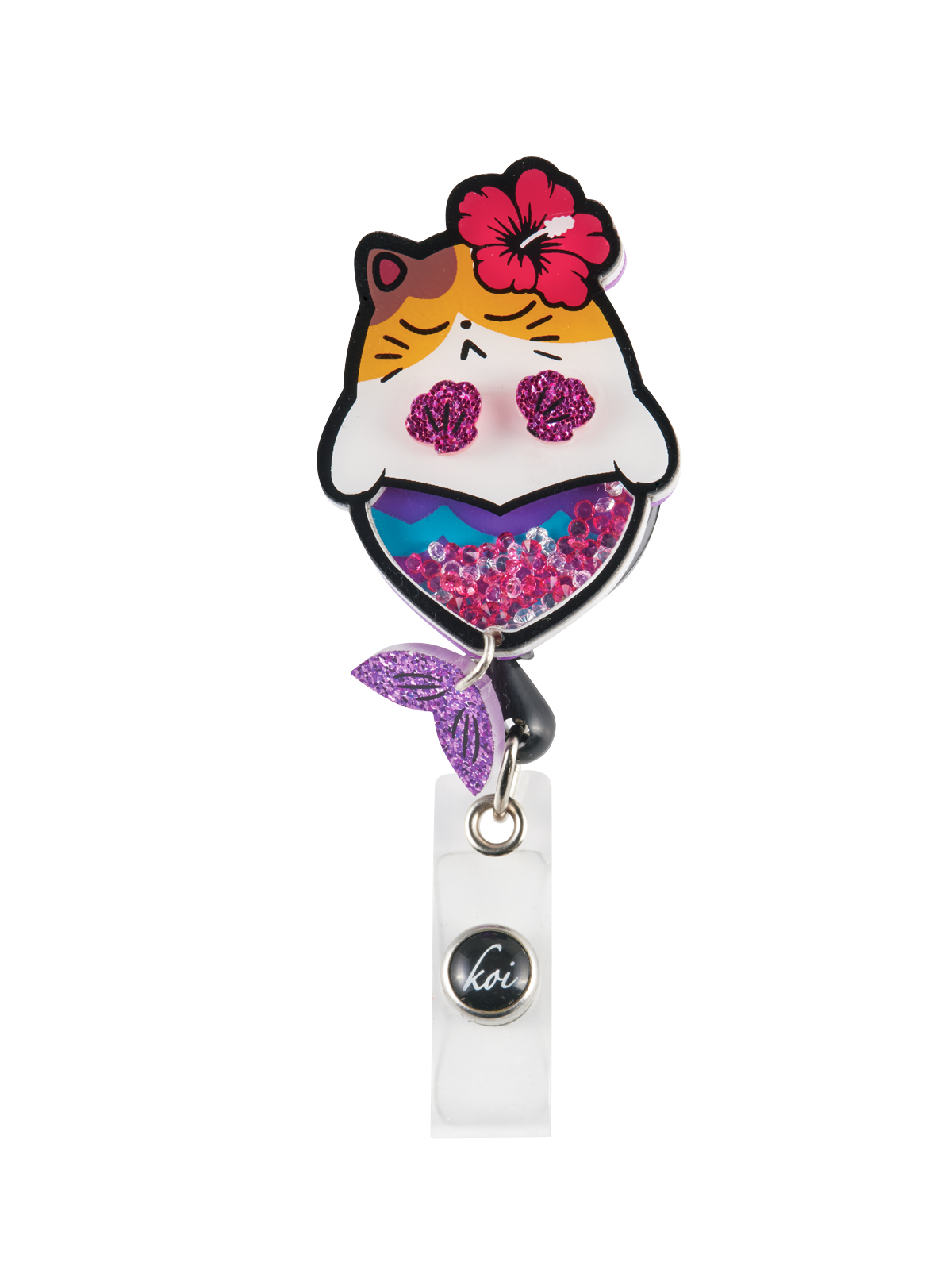 koi - Accessories - Shaker-Style ID Badge Reel 2