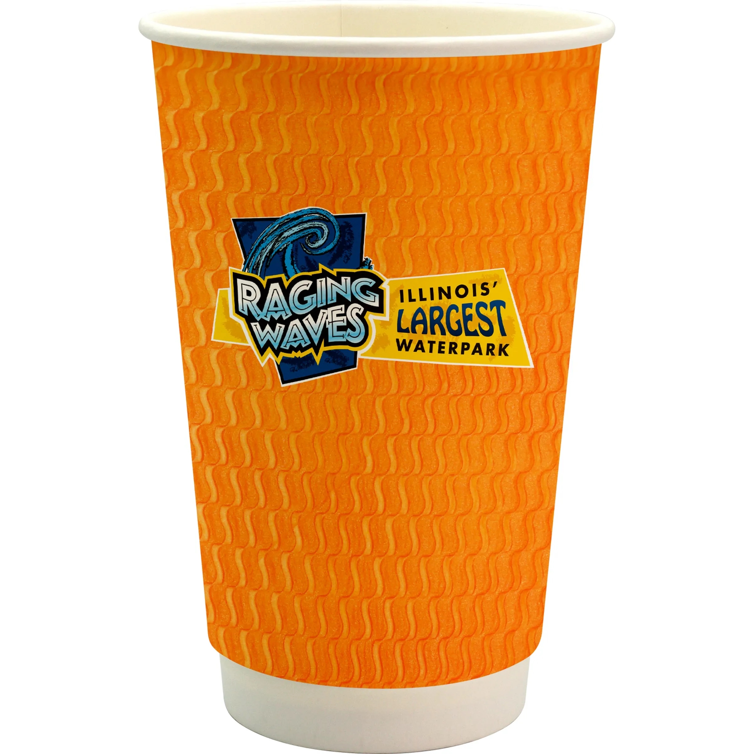 16 oz. Full Color Wave Paper Cup 3