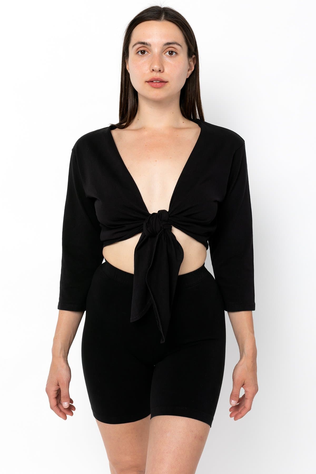 LE WEEKEND TIE FRONT BLOUSE 4