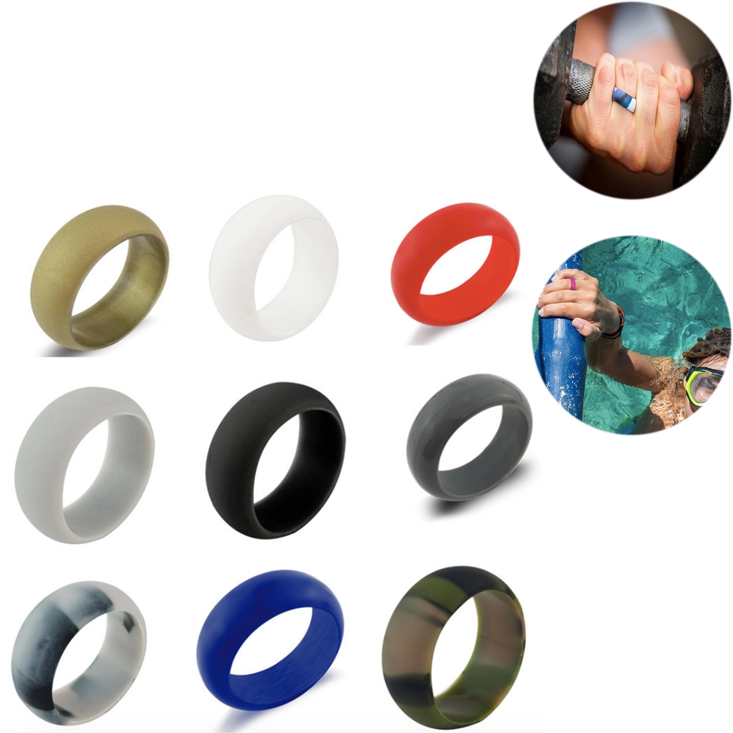 Silicone Ring Wedding Band 2
