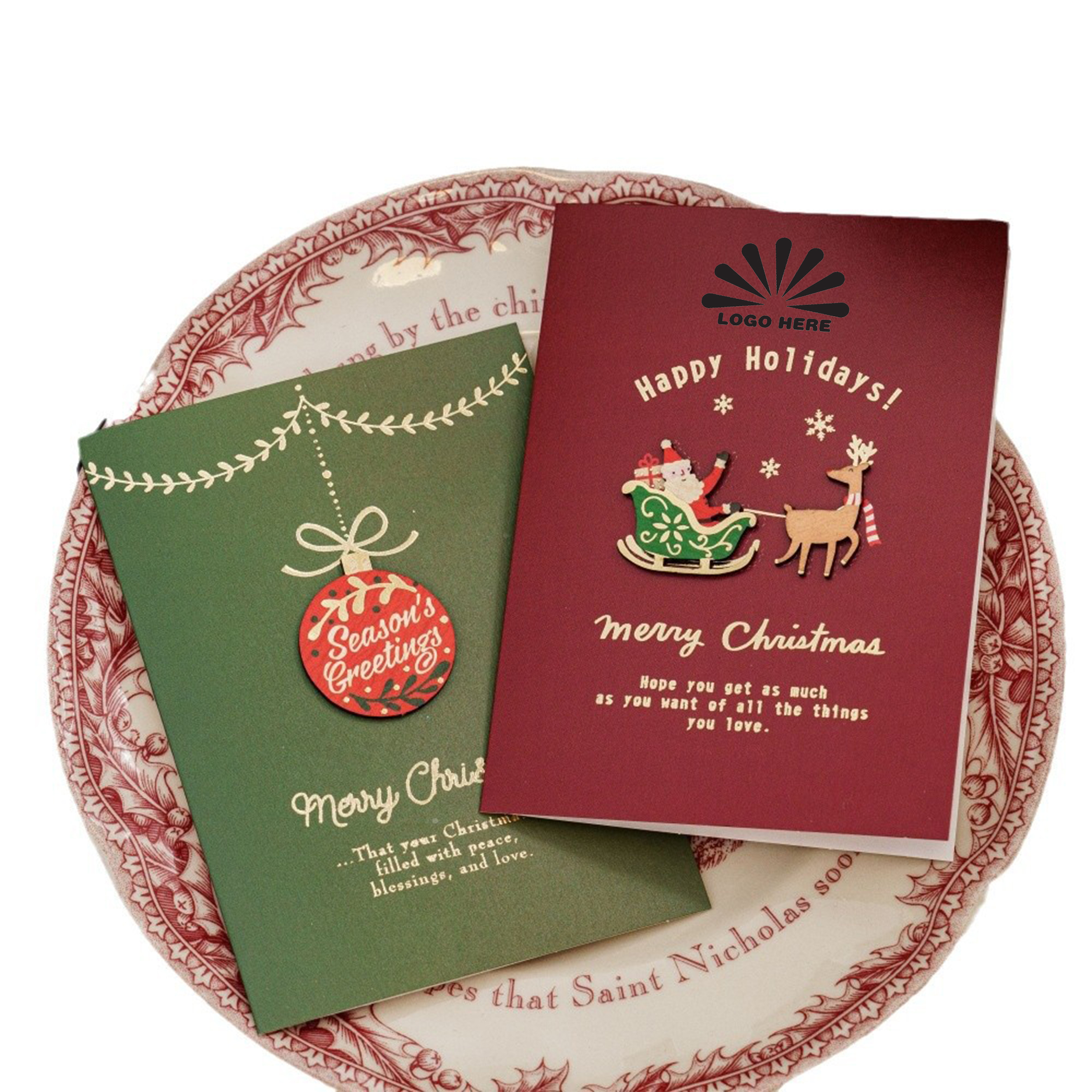 Festive Customizable Holiday Cards for All Occasions 1