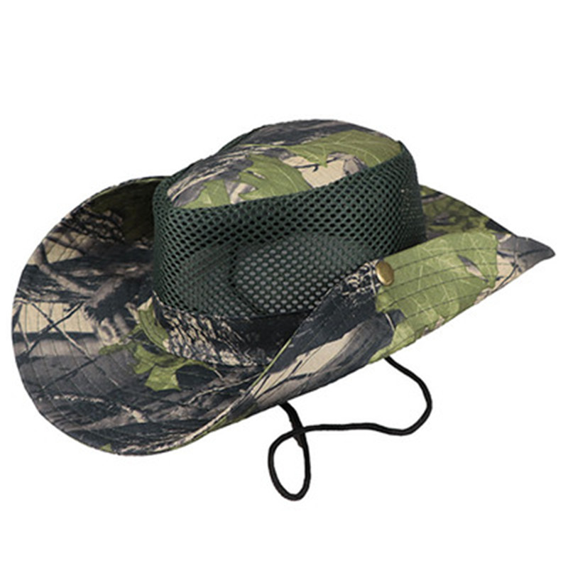 Jungle Leaf Camouflage Hat 3