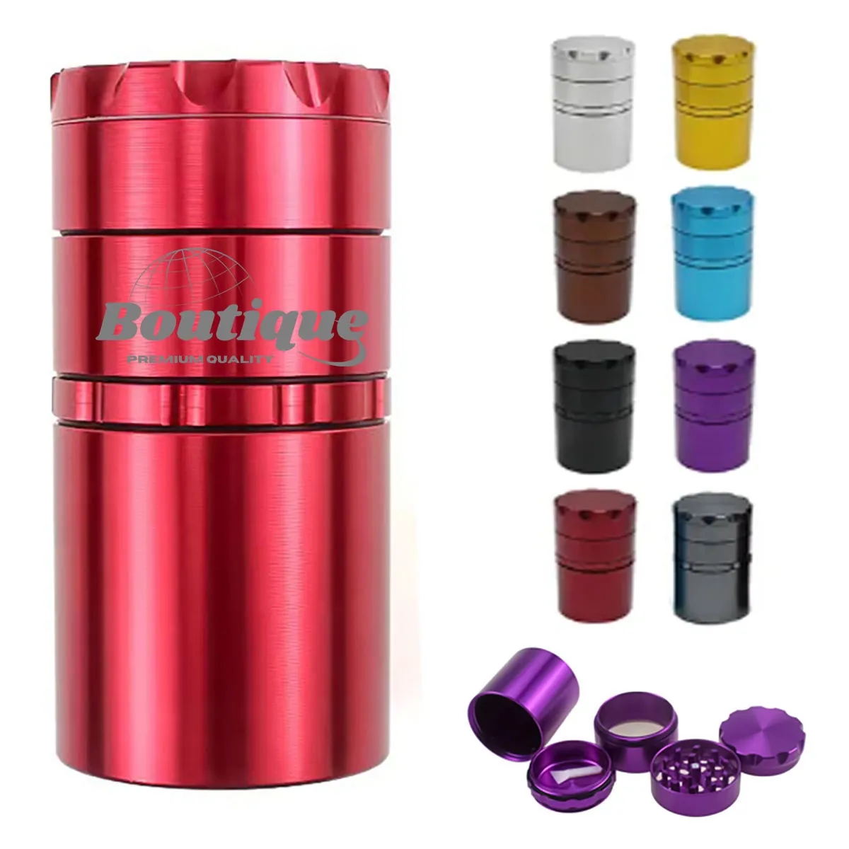 Herbal Mill Advanced, Five-layer structure Metal Grinder 2