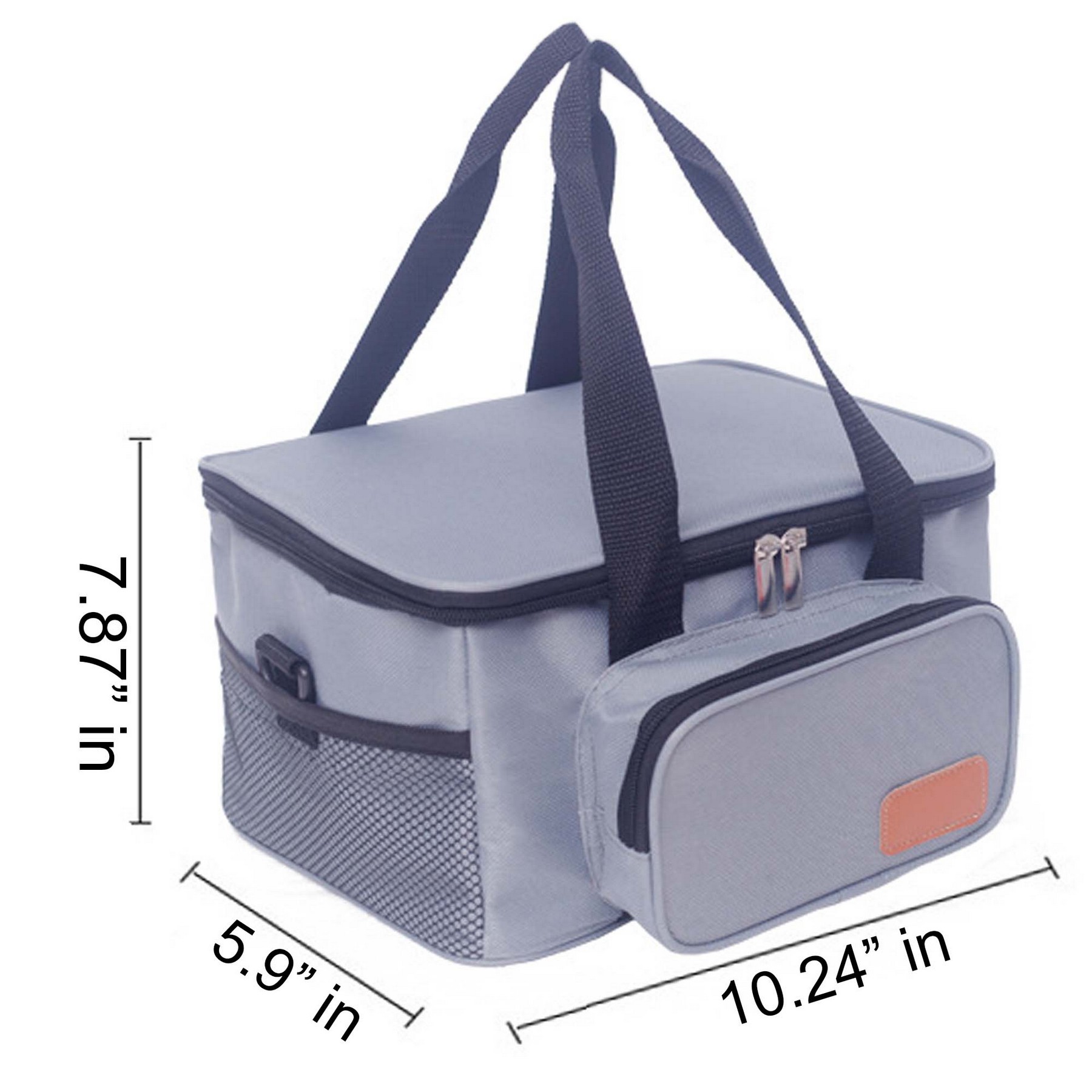Double Layer Waterproof Insulated Lunch Bag 2