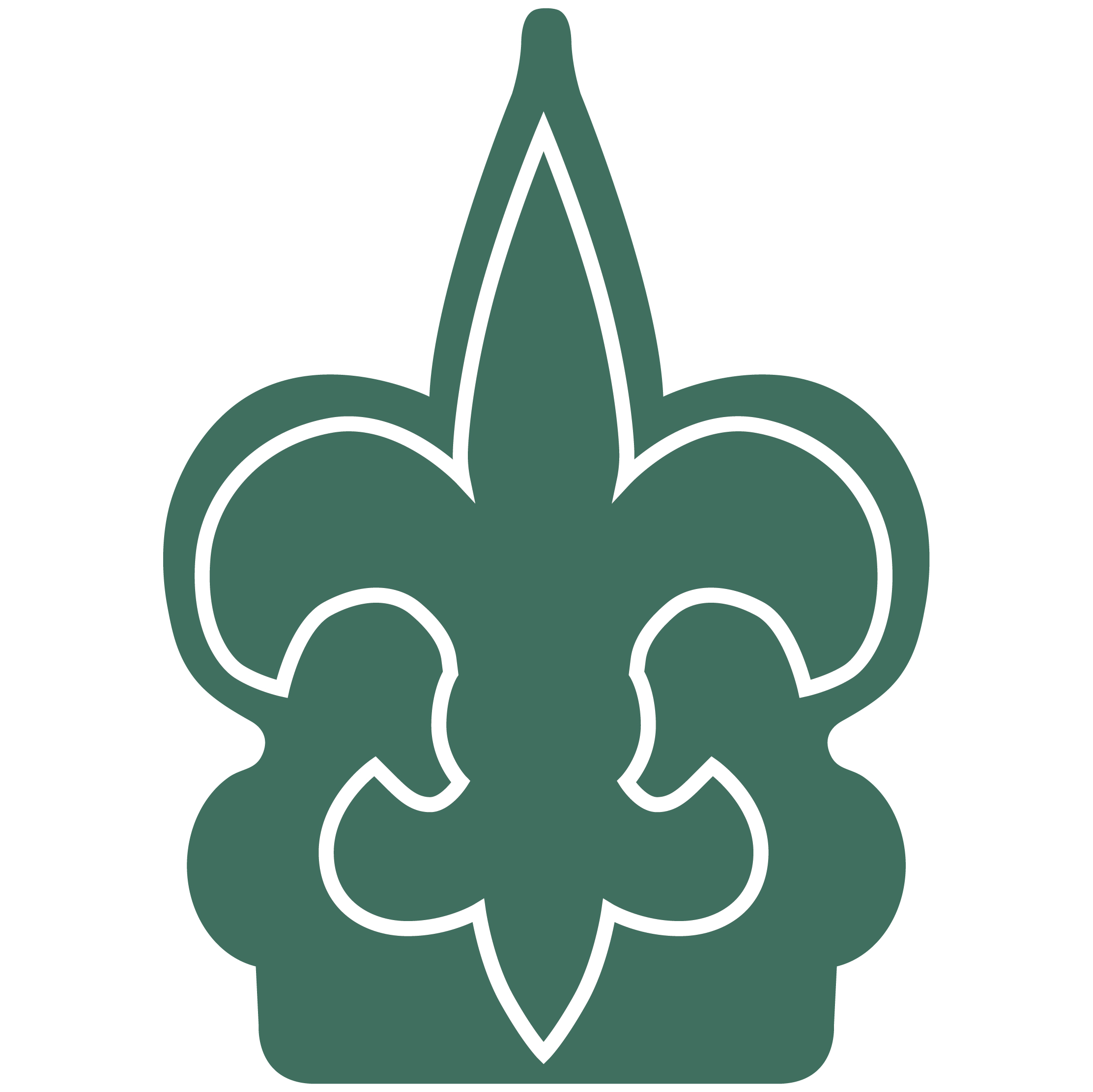 Fleur de Lys Mitt 19