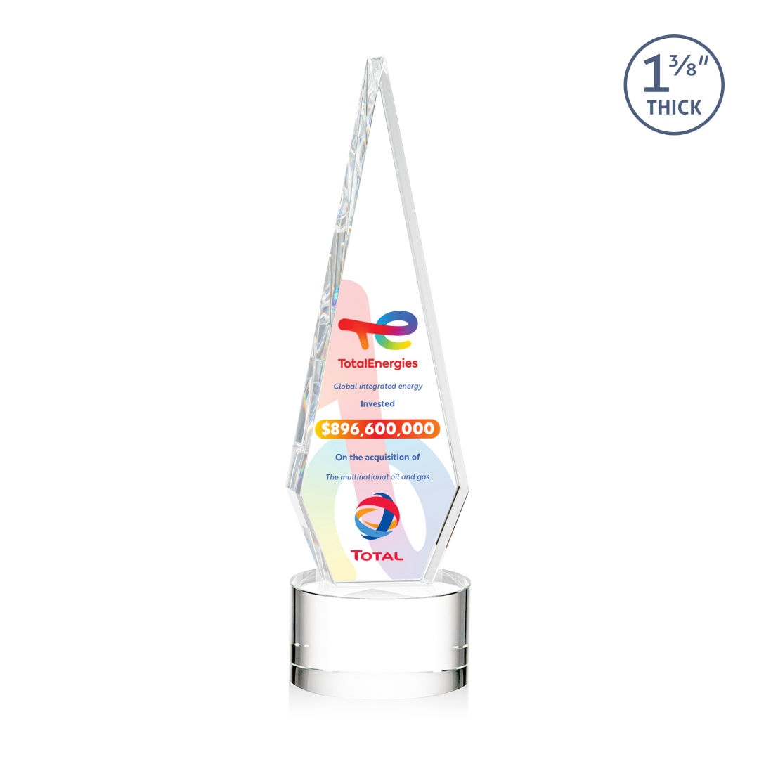 Springfield VividPrint™ Award on Marvel Base - Clear 12