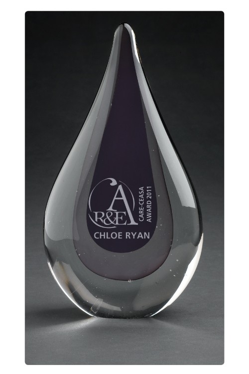 RECTANGULAR CRYSTAL PILAR W/ 3D INSIDE ENGRAVING 2