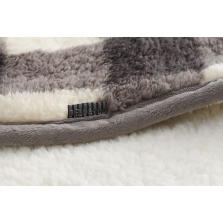 Field & Co.® Double Sided Plaid Sherpa Blanket 83