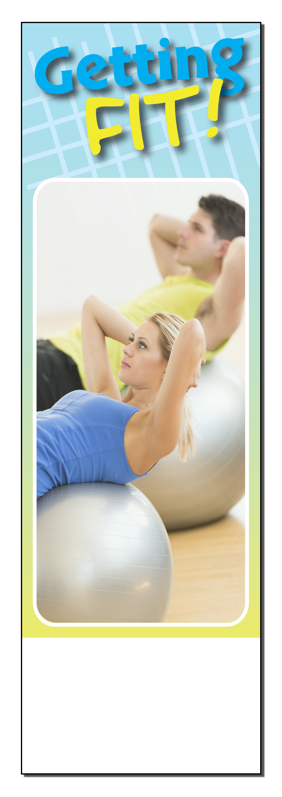 BOOKMARK - Getting Fit Bookmark 4