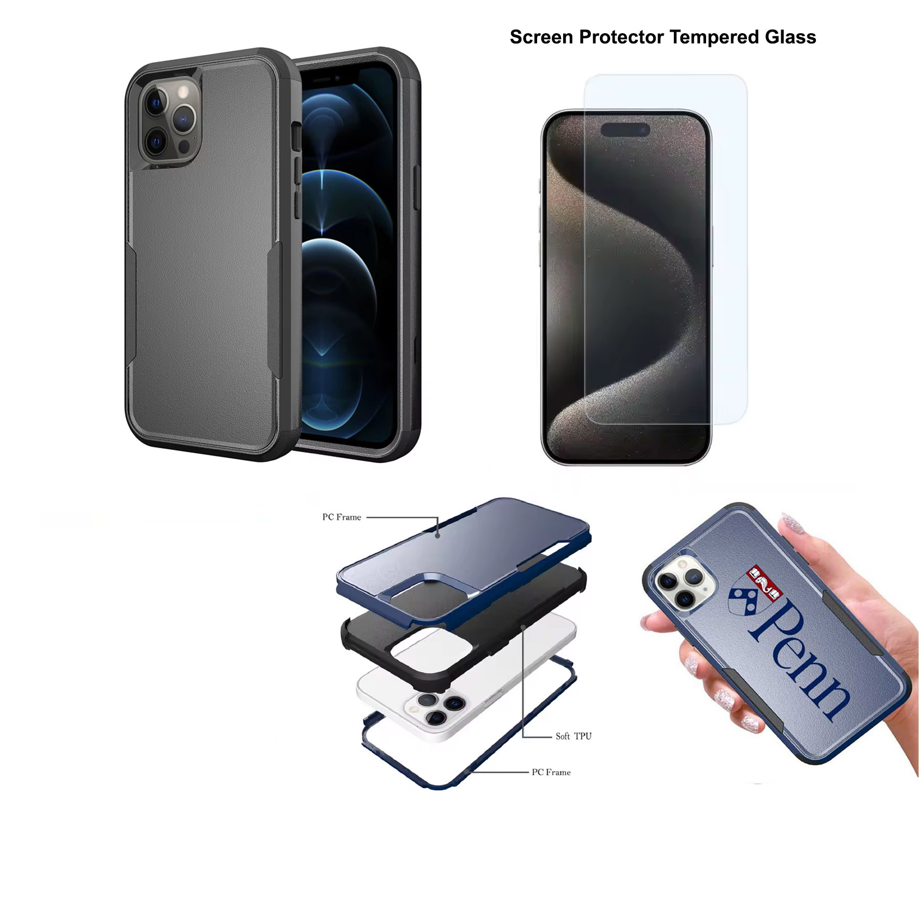 iBank ® iPhone16 Pro Shockproof Case