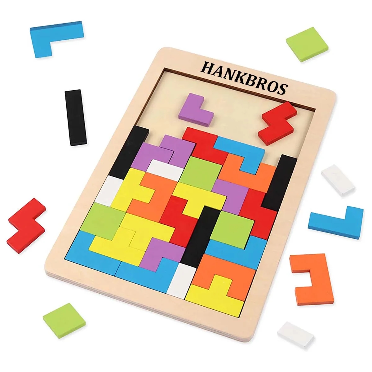 Wooden Blocks Puzzle for Kids 2