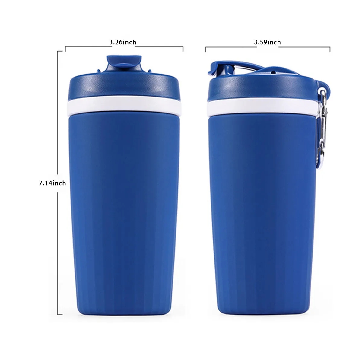 Multifunctional Silicone Double-Layer Insulated Cup 4