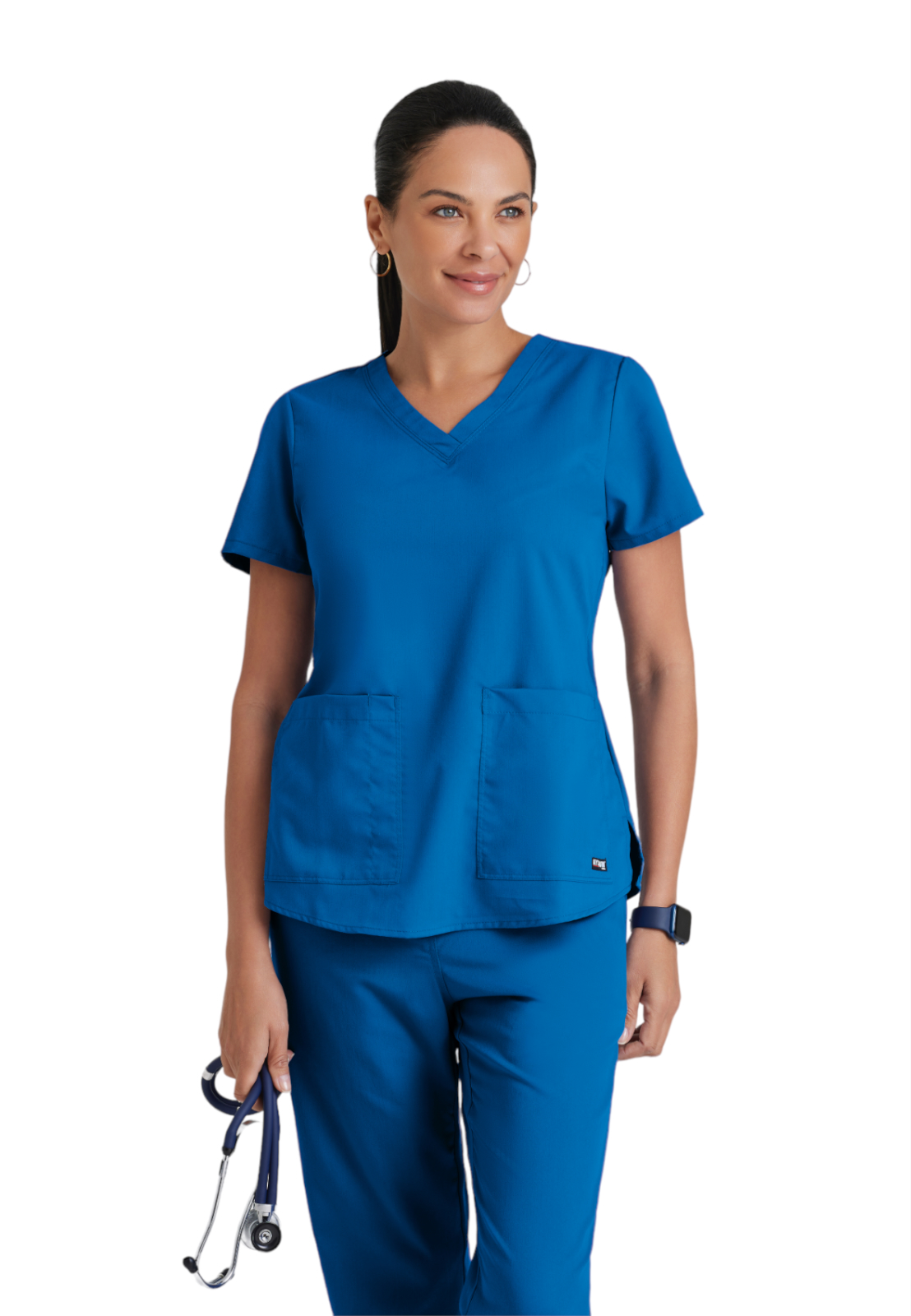 Grey's Anatomy Classic - Women's Two-Pocket V-Neck Aubrey Scrub Top 18