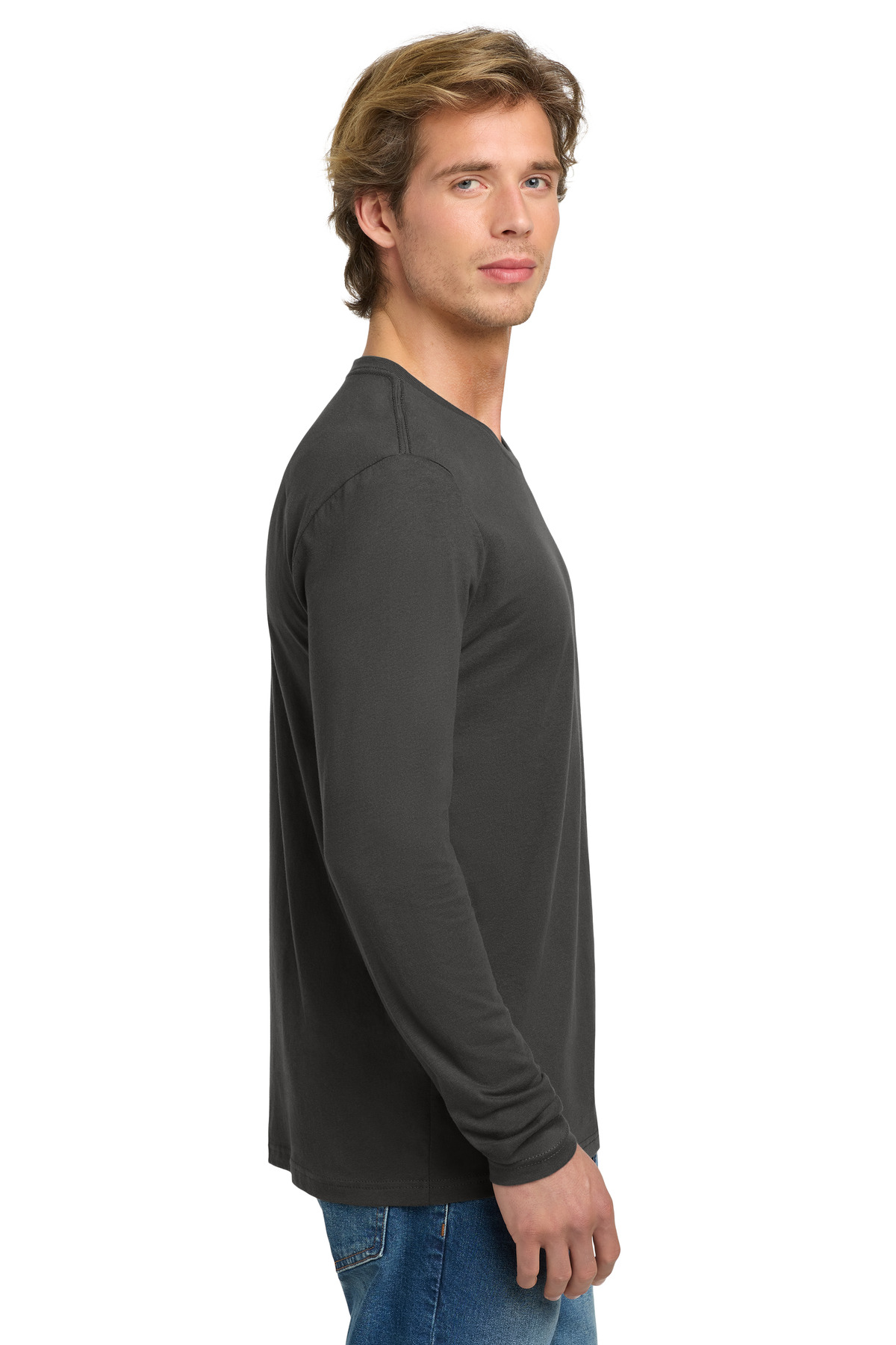 Next Level Apparel Cotton Long Sleeve Tee. NL3601 52