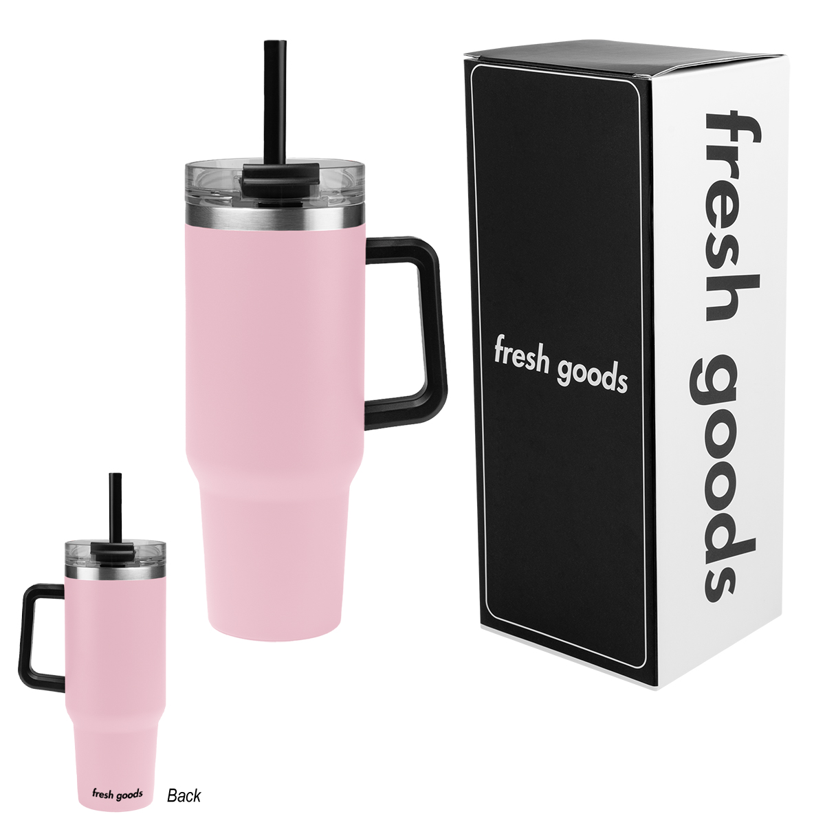 Fresh Goods 40 Oz. Intrepid Stainless Steel Tumbler 21
