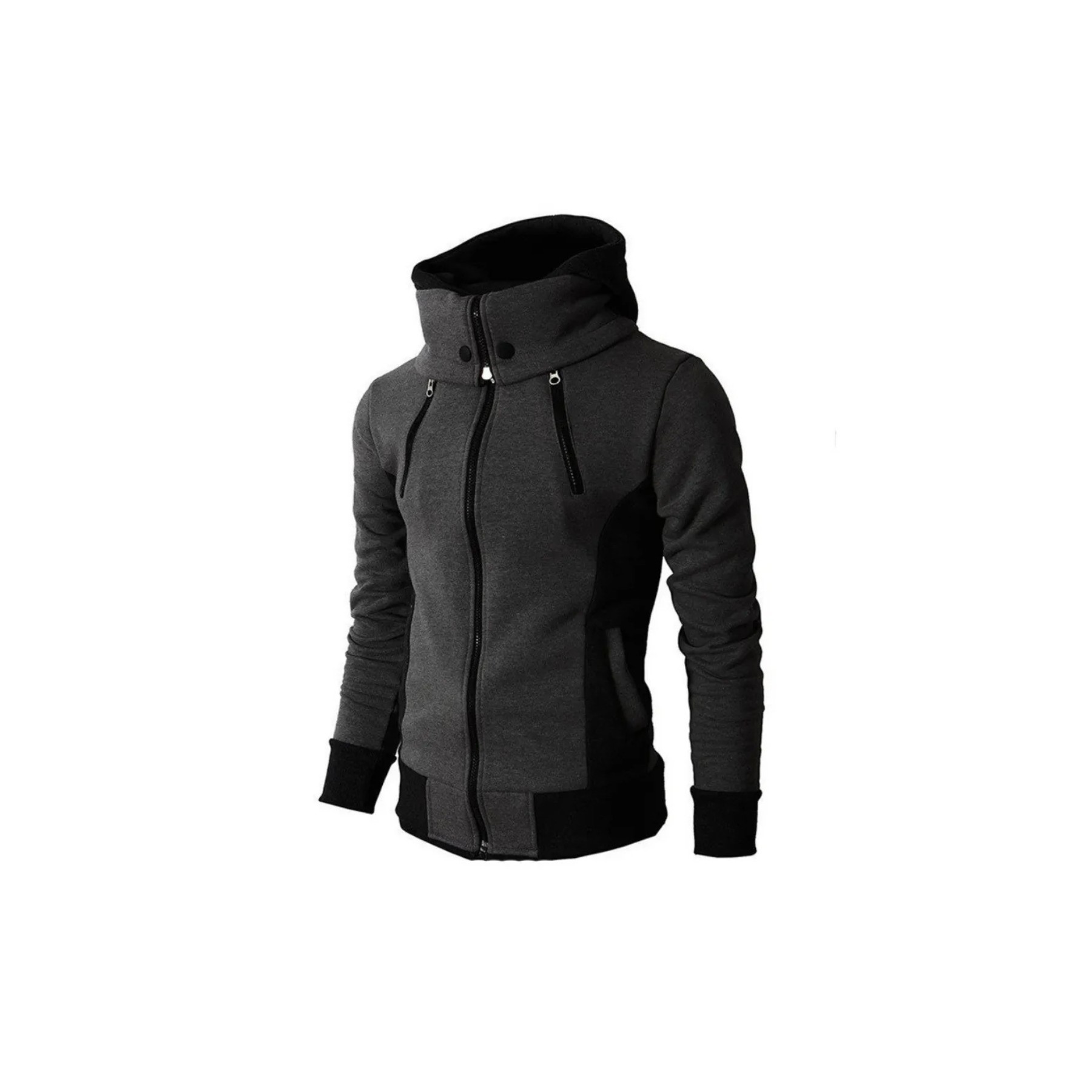 Scarf Collar Bomber Jacket 5