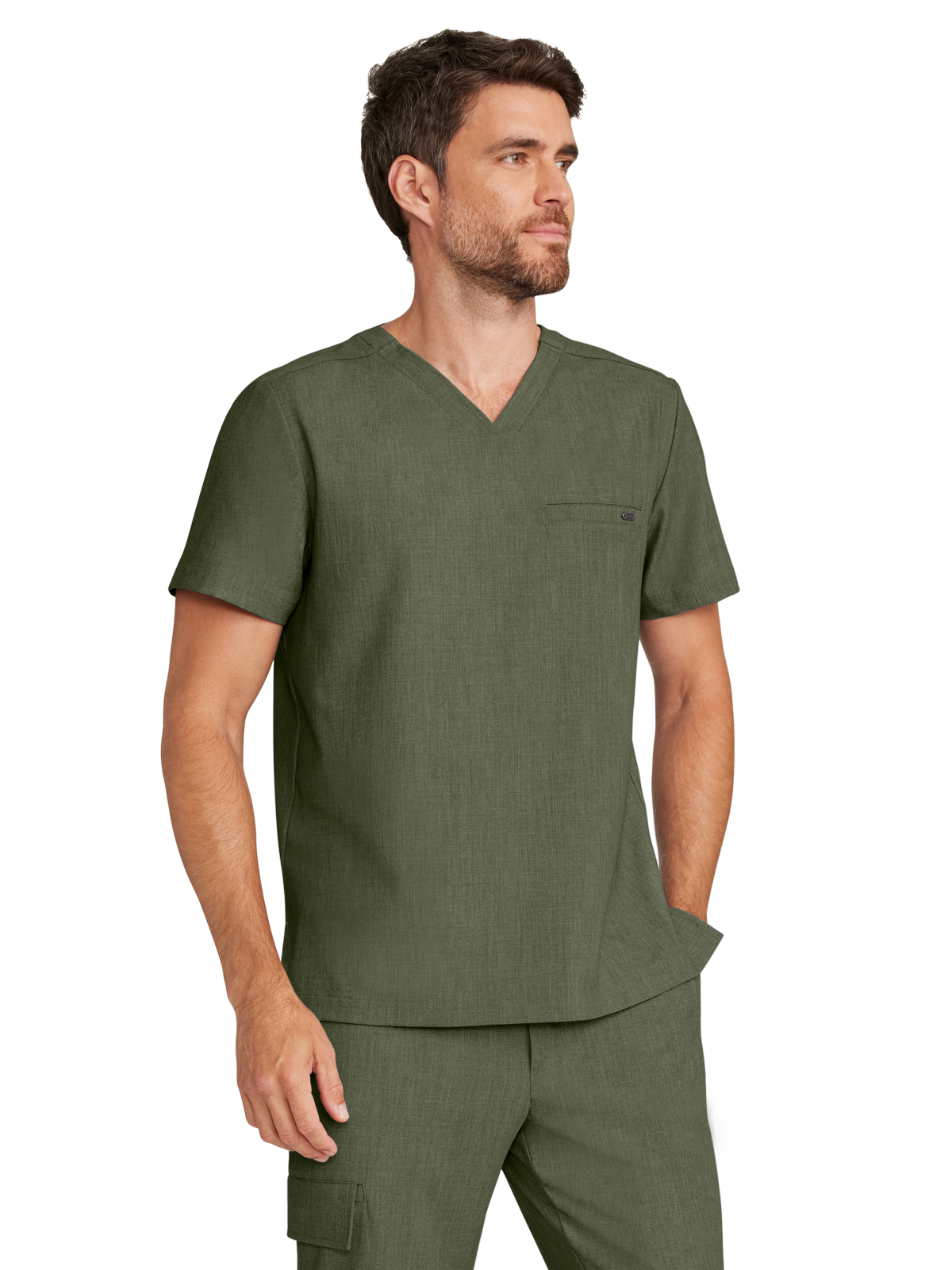 Healing Hands - HH Quest - Men's 1-Pocket V-Neck Top 15