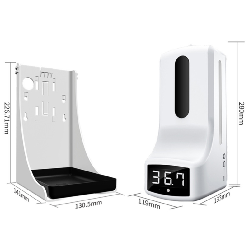 K9 Pro Automatic Temperature Hand Scanners Disinfection Machine w/tripod 10