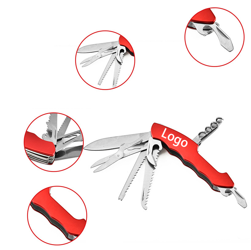 Stainless Steel Multi-Function Tool Pocket Knife 6