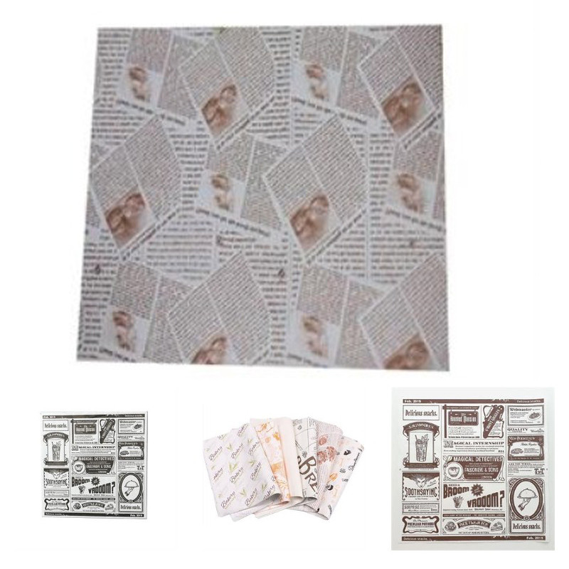 11.5"X 11" Baking Greaseproof Wrapping Food Paper