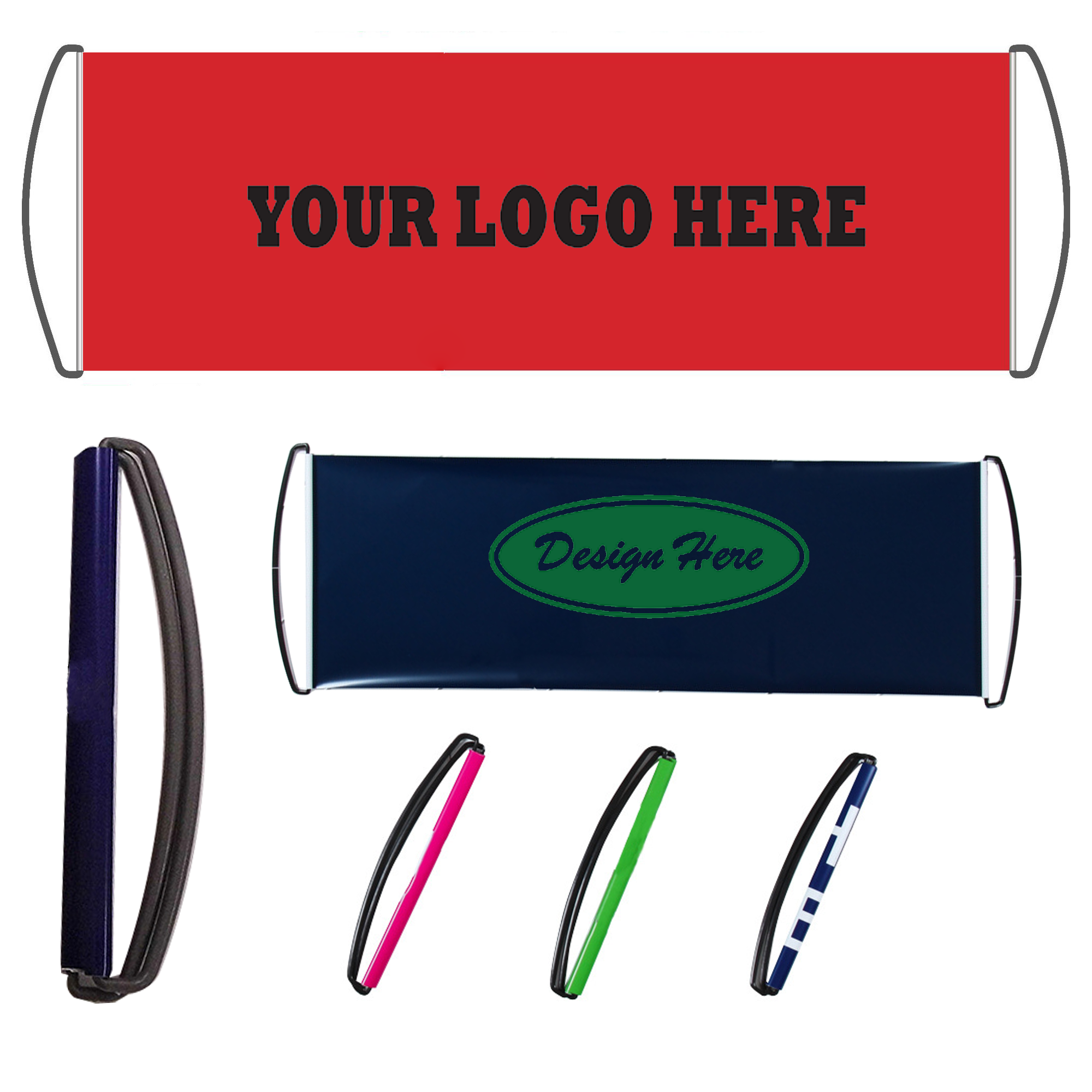 Personalized Retractable Handheld Banner 3