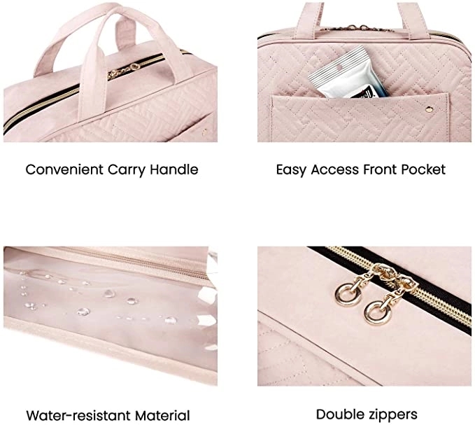 Toiletry Travel Bag With Hanging Hook 1