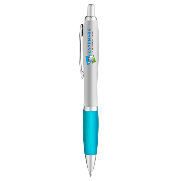Curvaceous Matte Silver Ballpoint 90