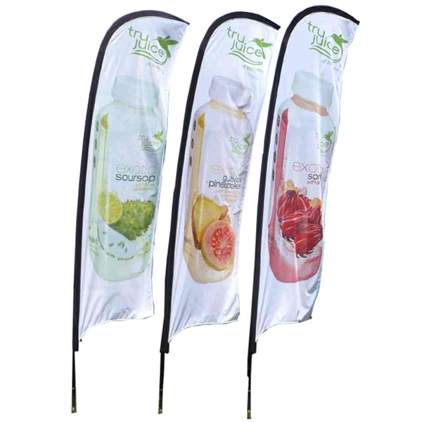 8' Feather Flag Single Sided 2