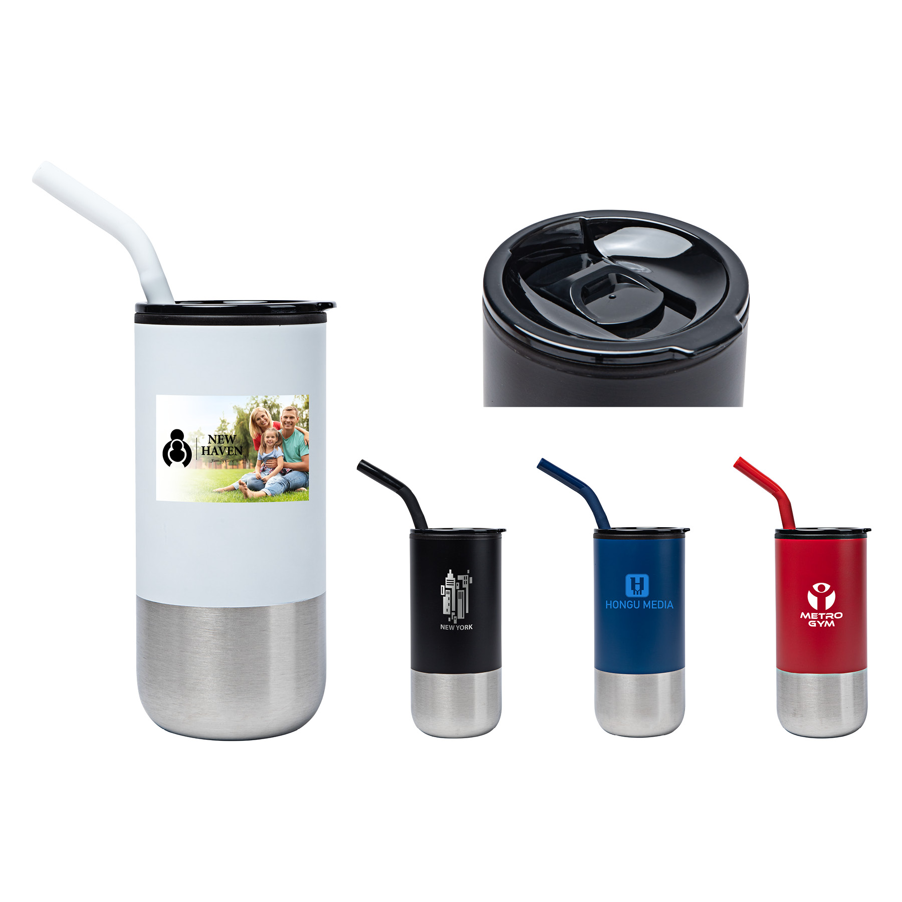 Emmett 18 oz. Double Wall Steel/PP Liner Tumbler 17