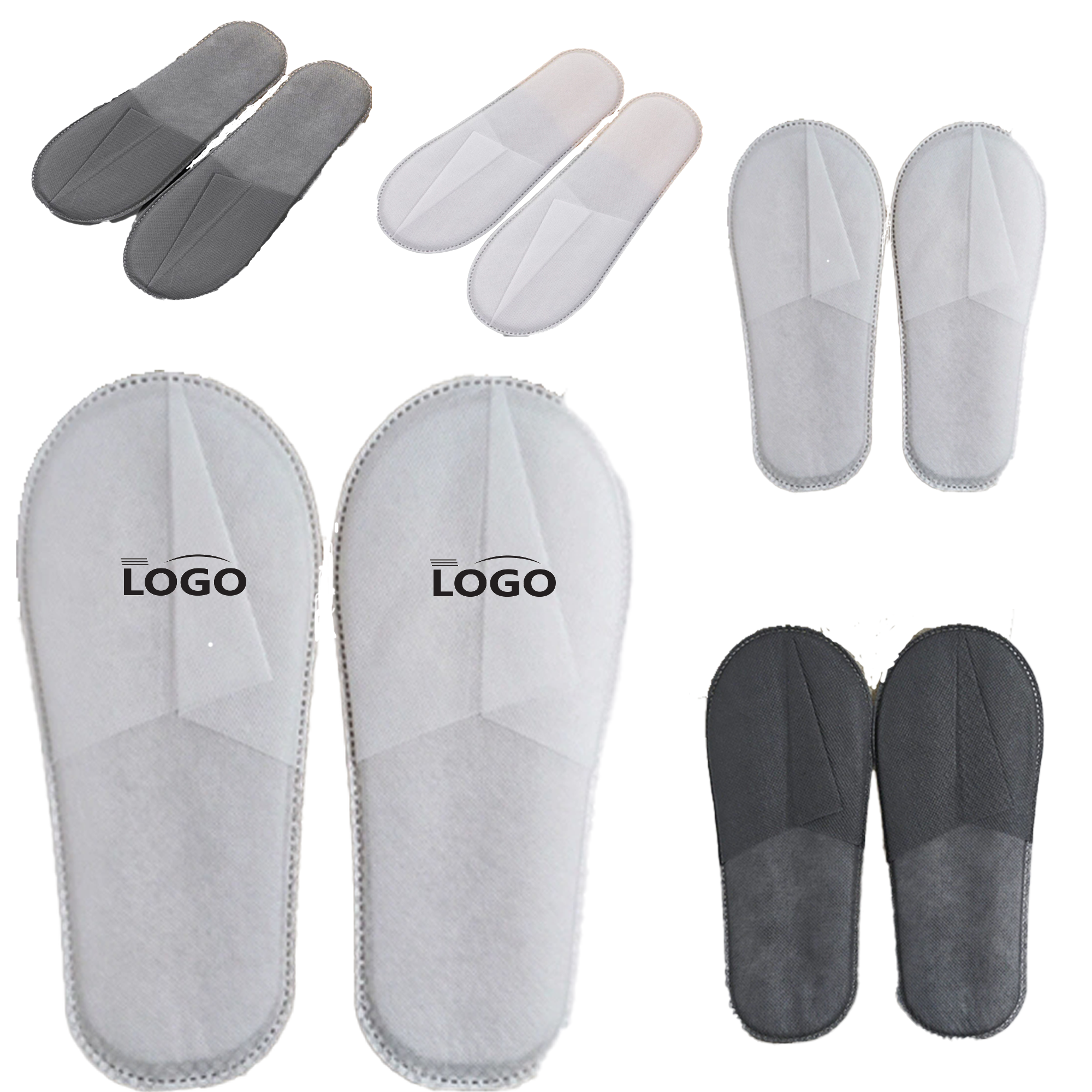 Non-slip Disposable Home Hotel Slippers 2