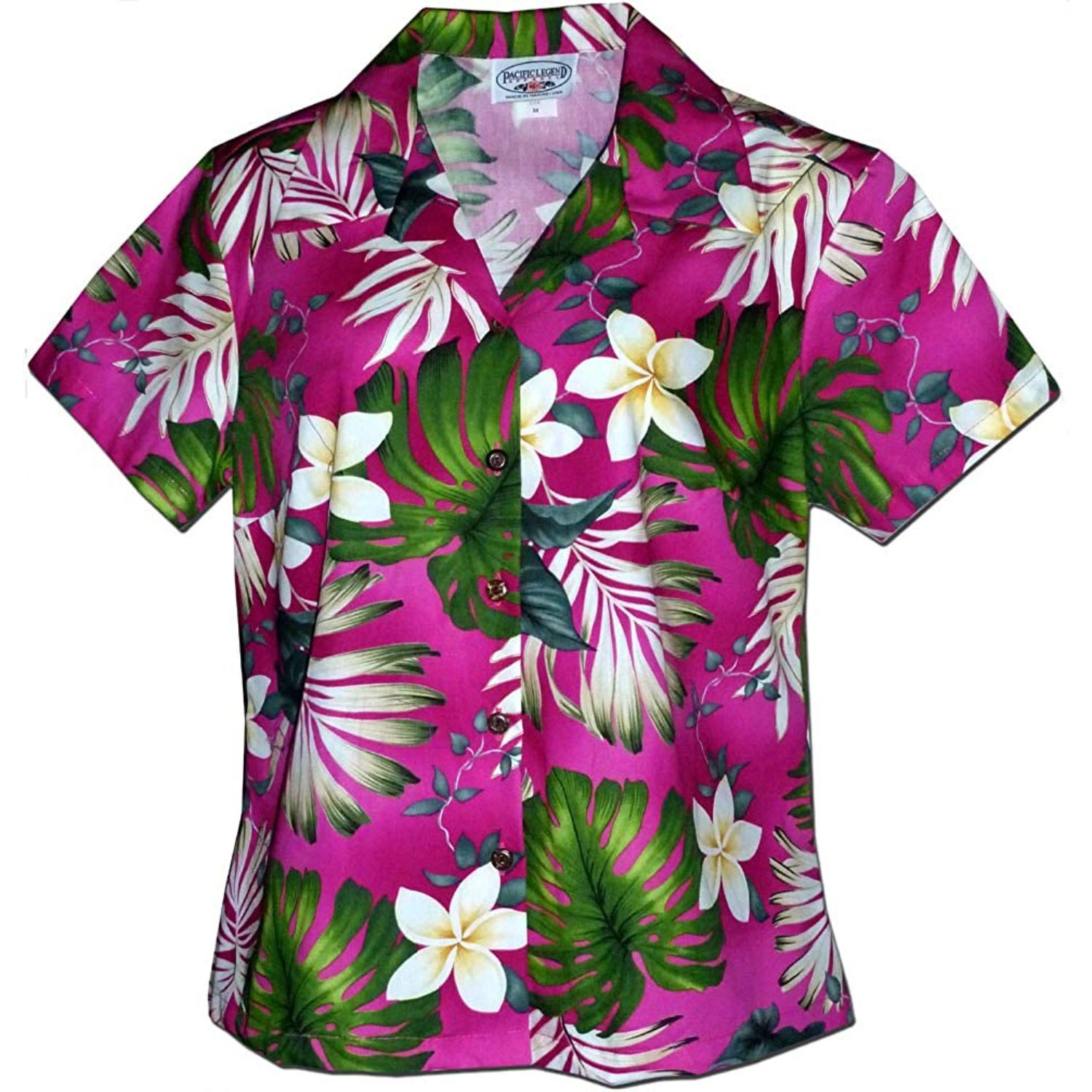 Women's 135 GSM Light 4-Way Stretch Hawaiian Shirts 2