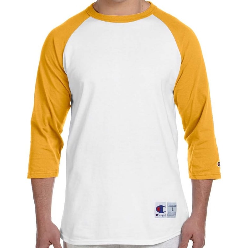 Champion 5.2 Oz. Raglan Baseball T-Shirt 4