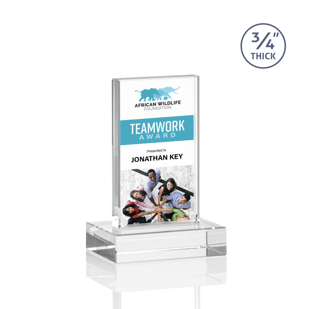 Hathaway VividPrint™ Award - Clear 9