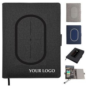 A5 Notebook with Wireless Charger Power 3