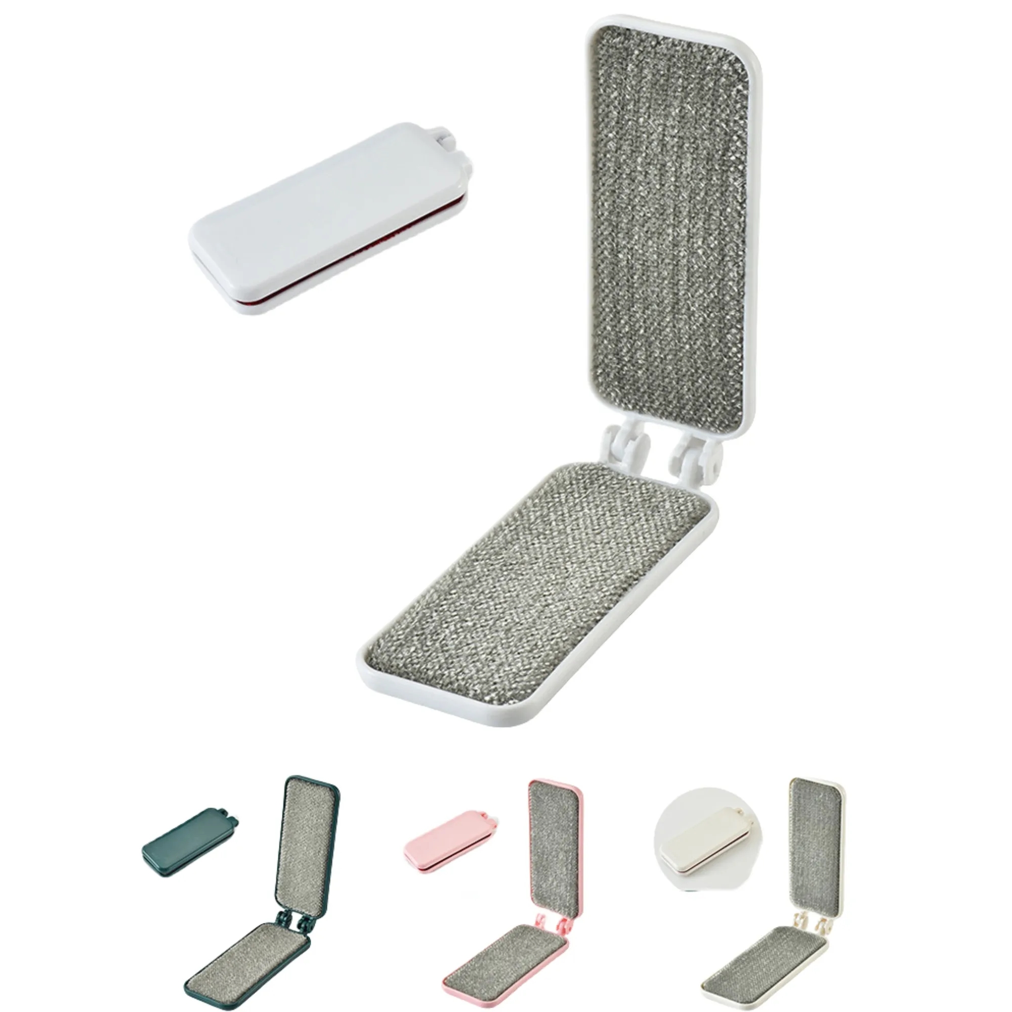 Folding Lint Remover Brush Clothe Electrostatic Dust Removal 5