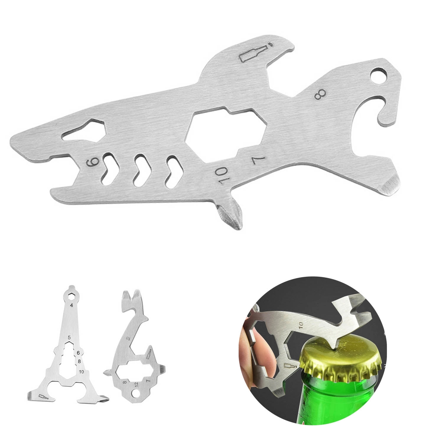 Stainless Steel Tool A Long Multi-Tool - Shark 3