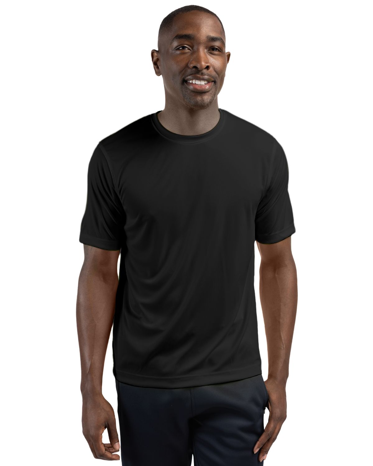 Clique Spin Solution-dyed Performance Jersey Mens Short Sleeve Tee 74