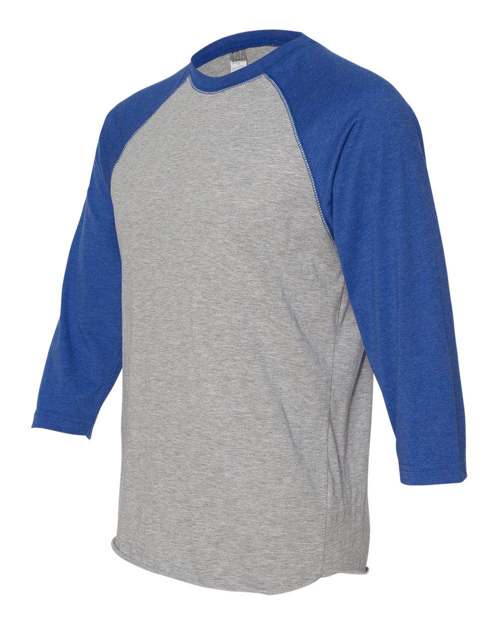 Unisex Baseball Fine Jersey Three-Quarter Sleeve Tee - 6930 4