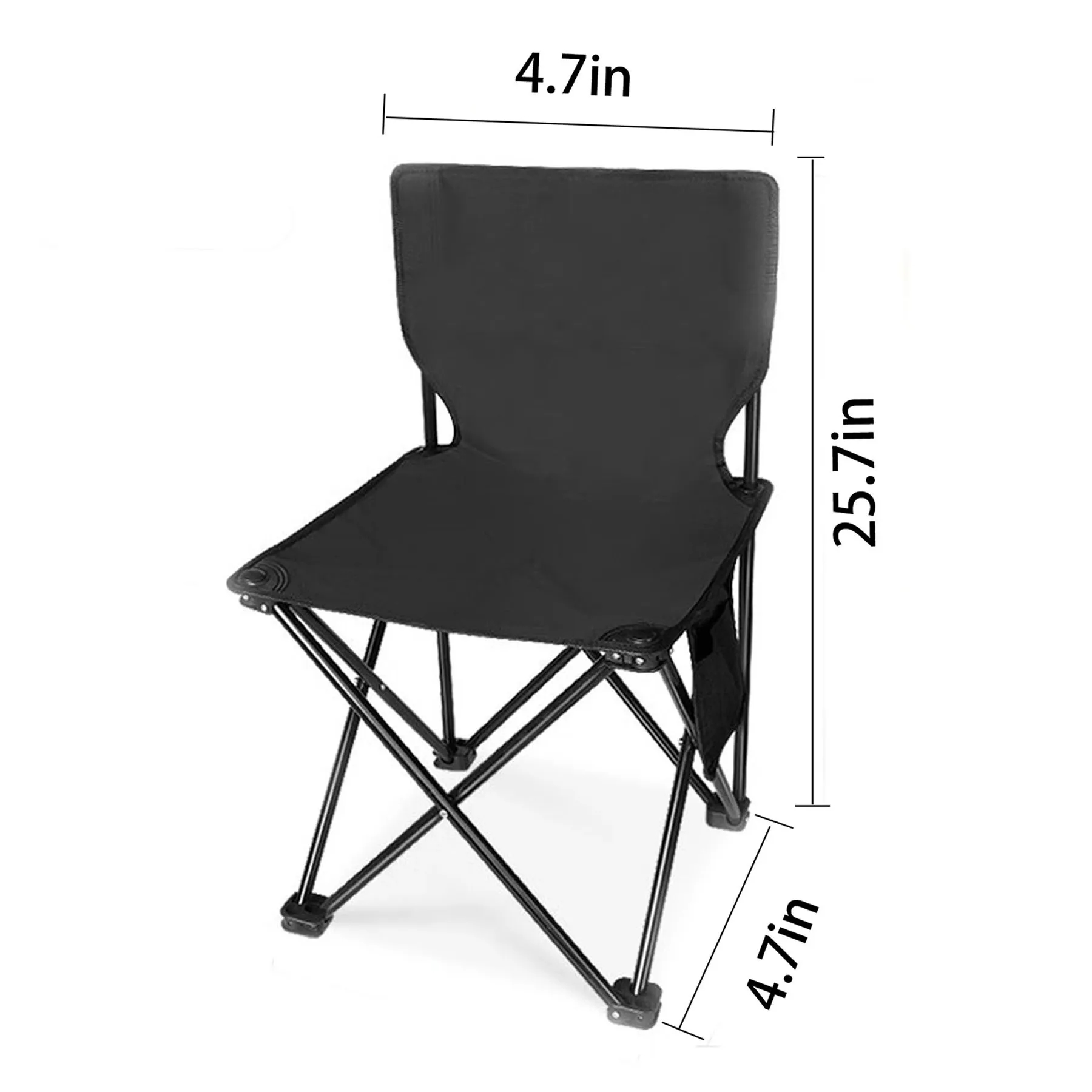 Iron Outdoor portable folding chairs 3