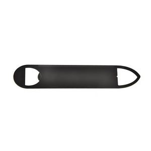 Robust Black Bottle Opener Big Size Stainless Steel 7
