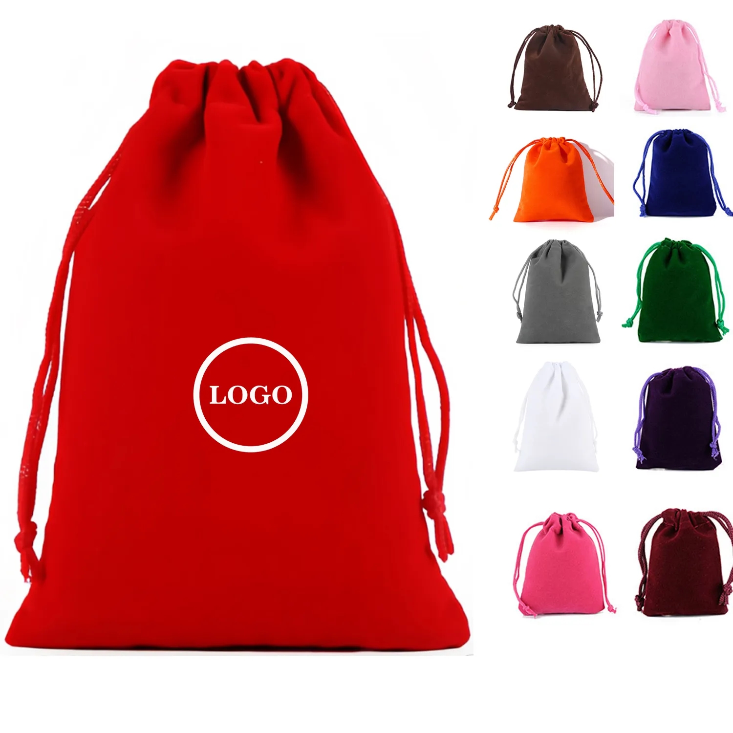 Velvet Drawstring Gift Bags