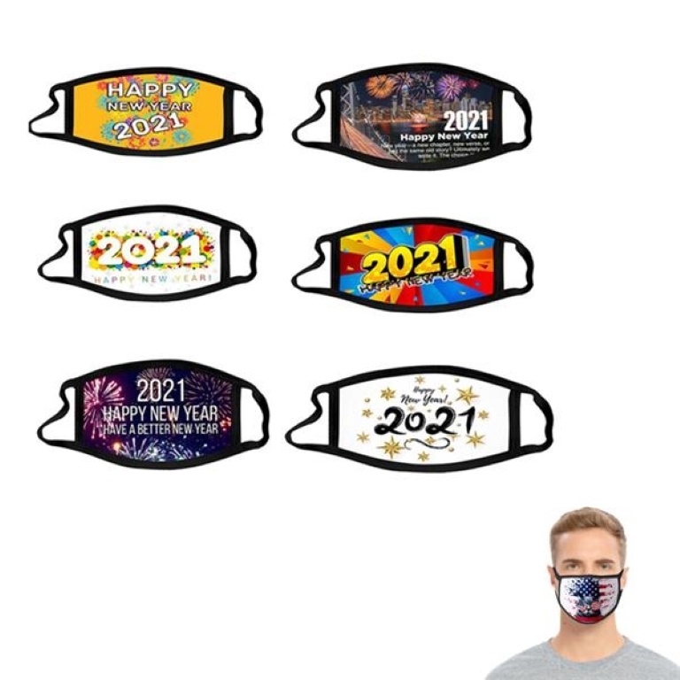 2-layer Reusable Sublimation Face Mask With Filter Pocket 1