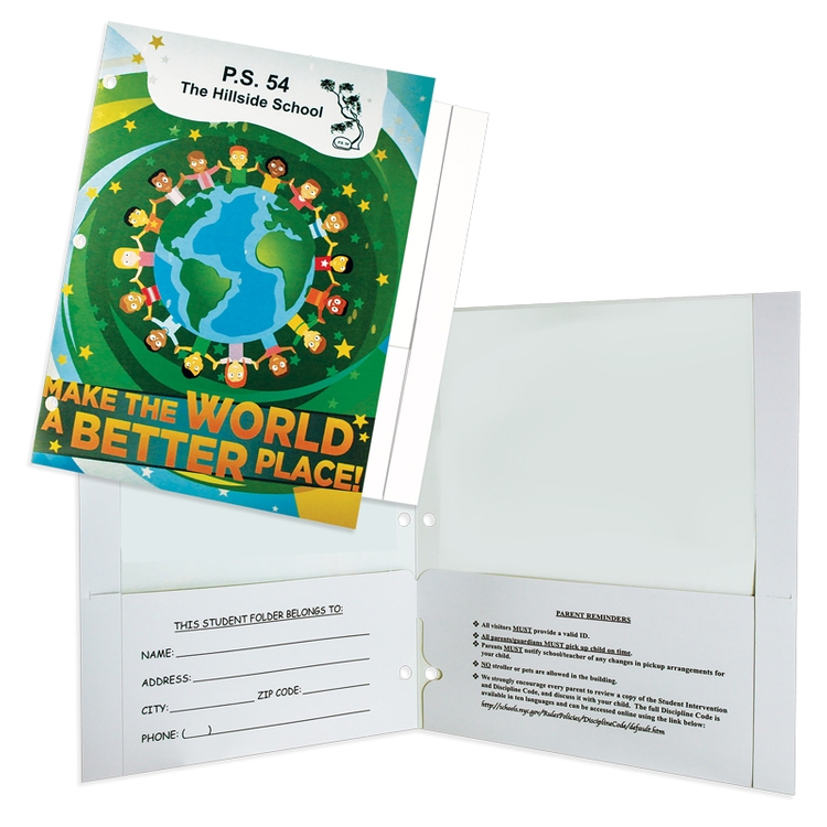 Reinforced Edge School Folders 2