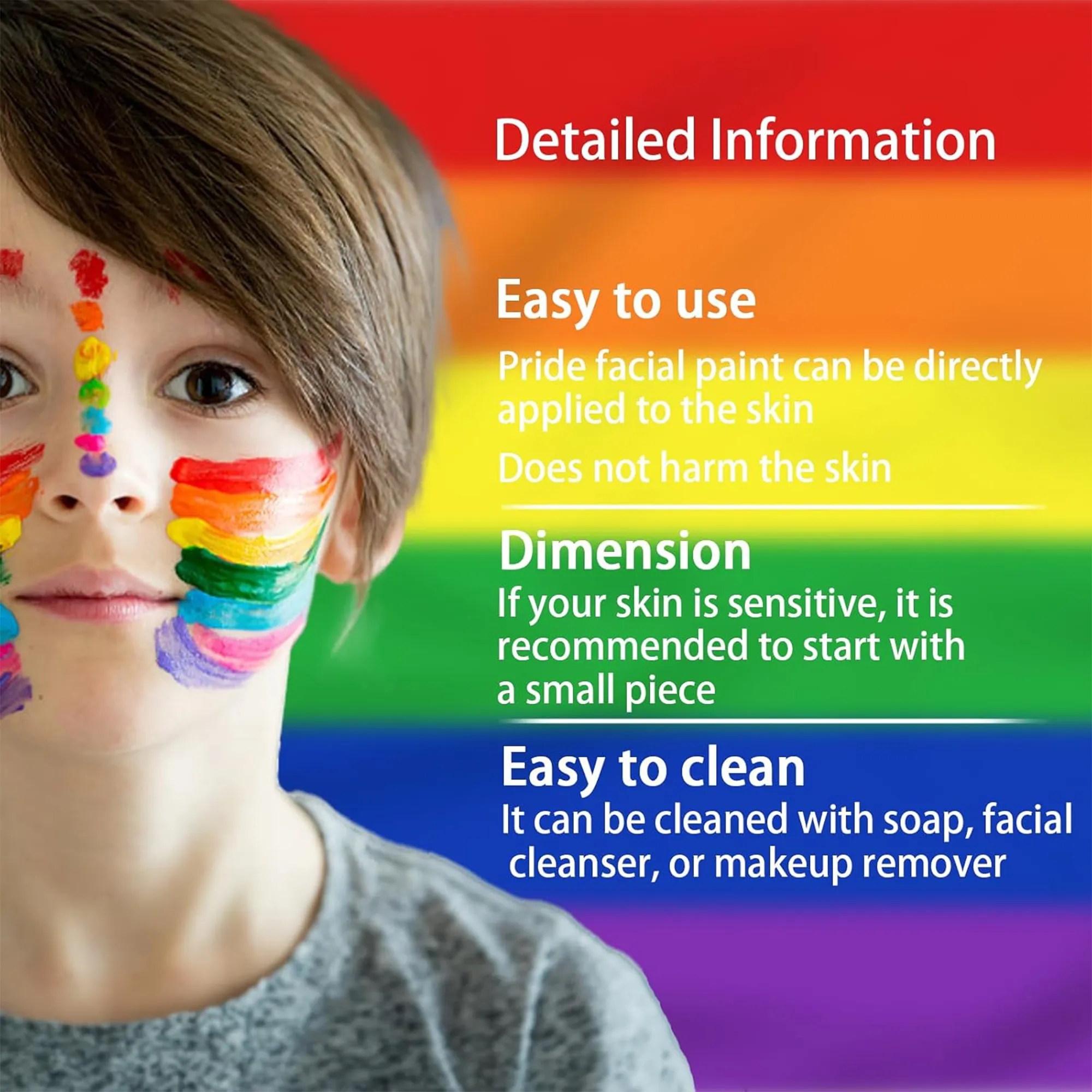 6-Color Face Painting Crayons 7