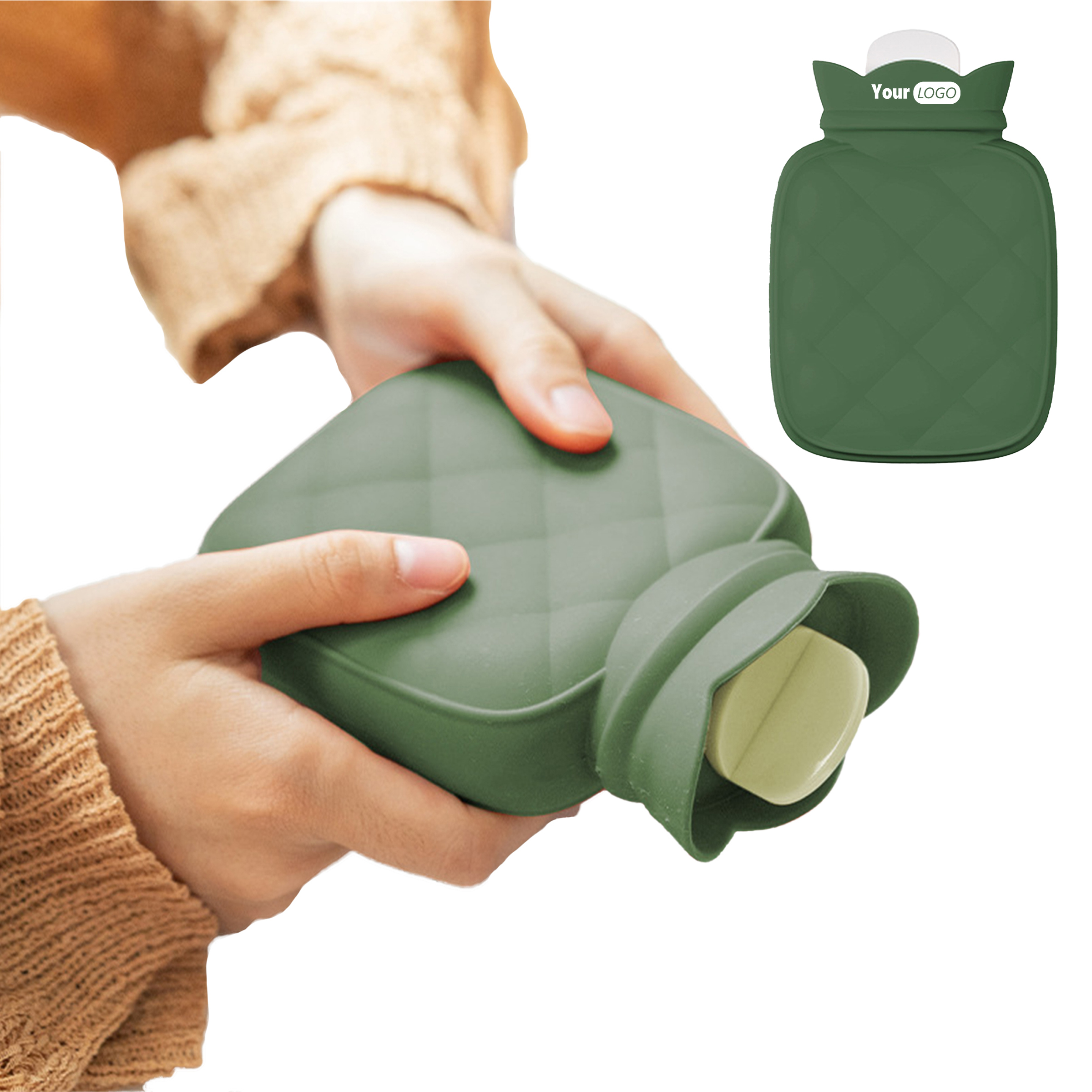 Silicone Portable And Versatile Hot Water Bottle 7