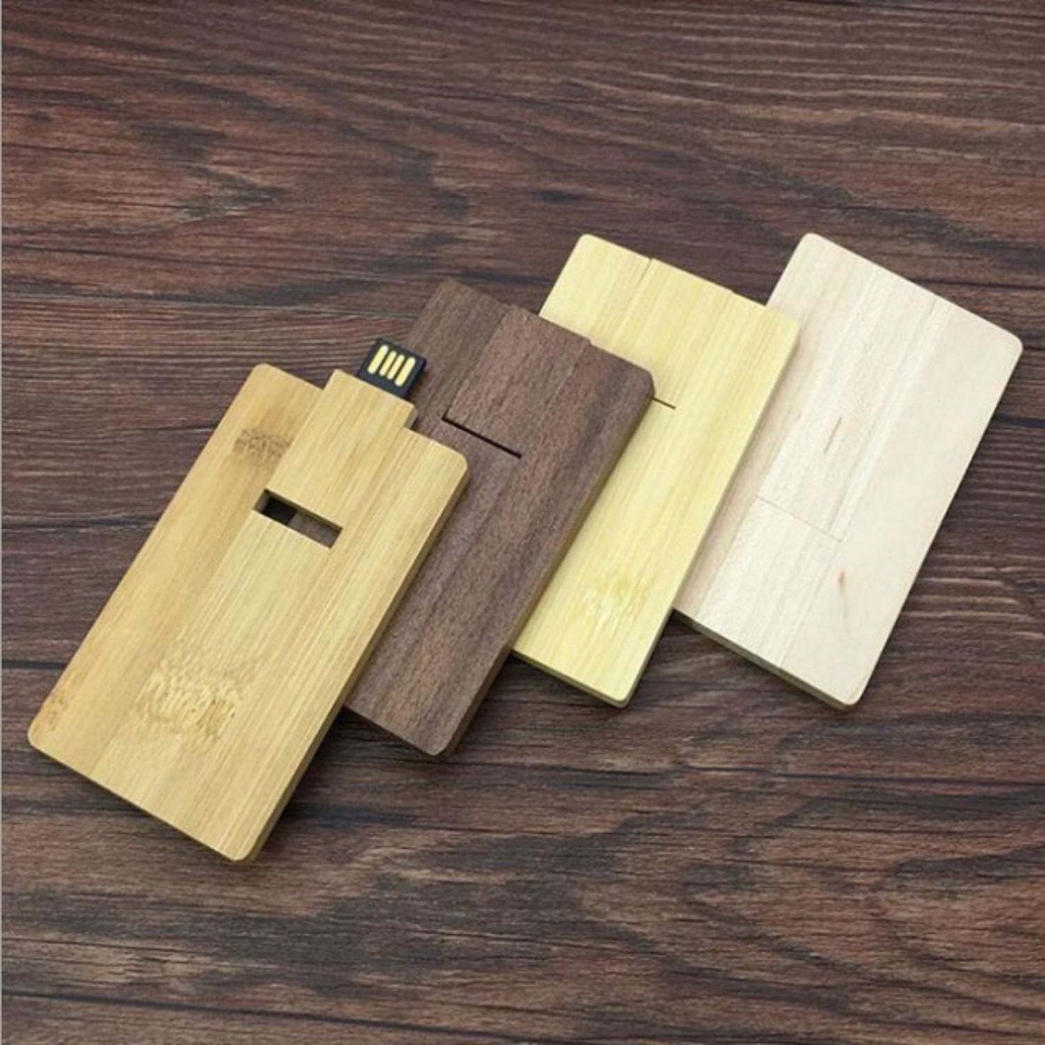 Wooden Card USB Drive 4