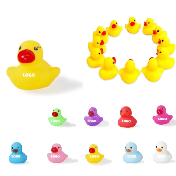Rubber Duck Float Baby Bath Shower Toy 5